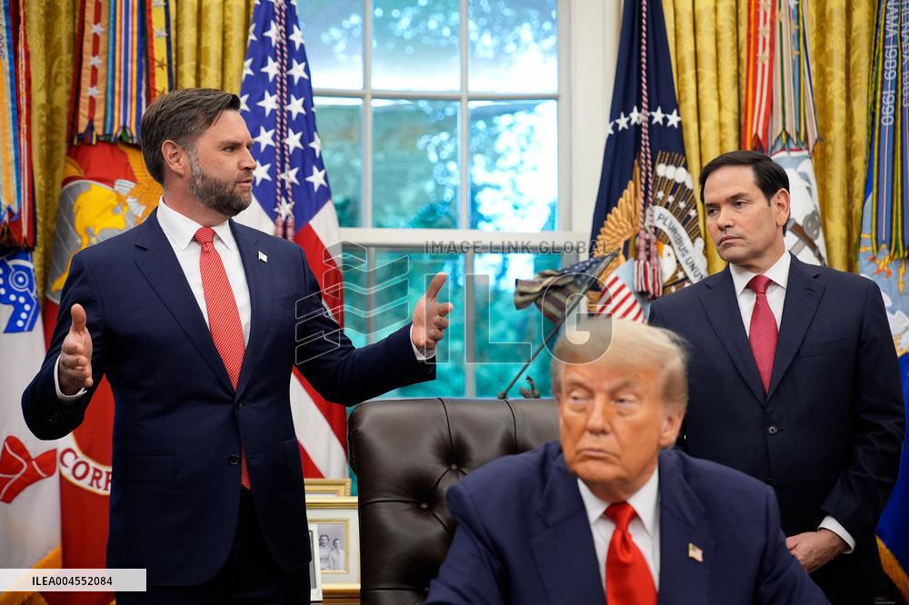 Trump Meets Congo And Rwanda Officials Following Peace Agreement - Washington