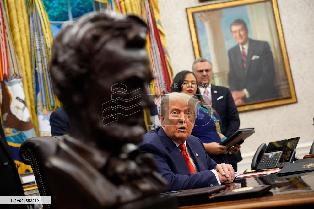 Trump Meets Congo And Rwanda Officials Following Peace Agreement - Washington