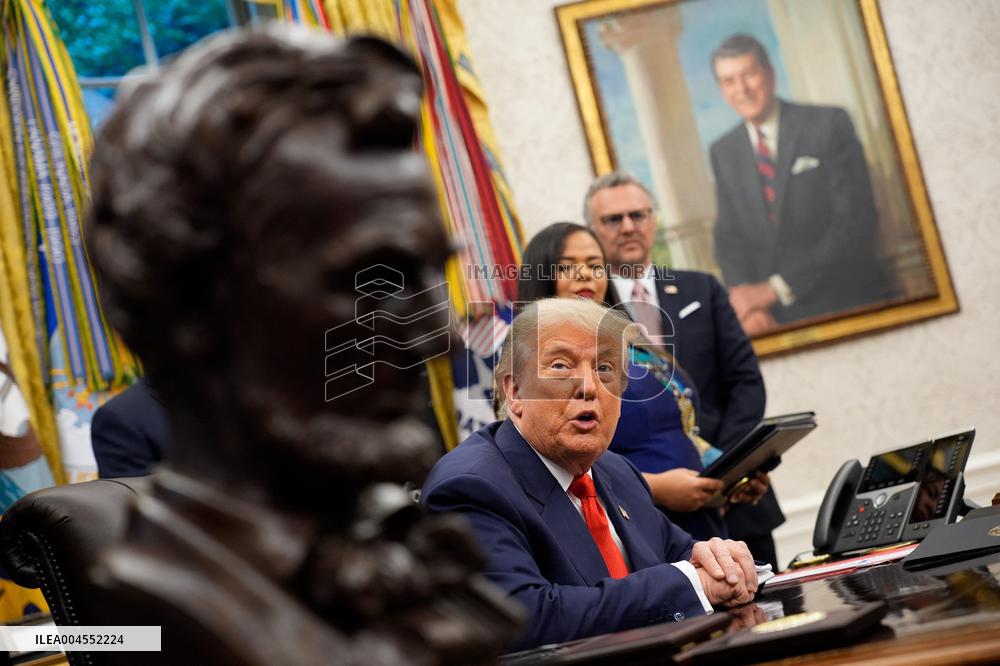 Trump Meets Congo And Rwanda Officials Following Peace Agreement - Washington