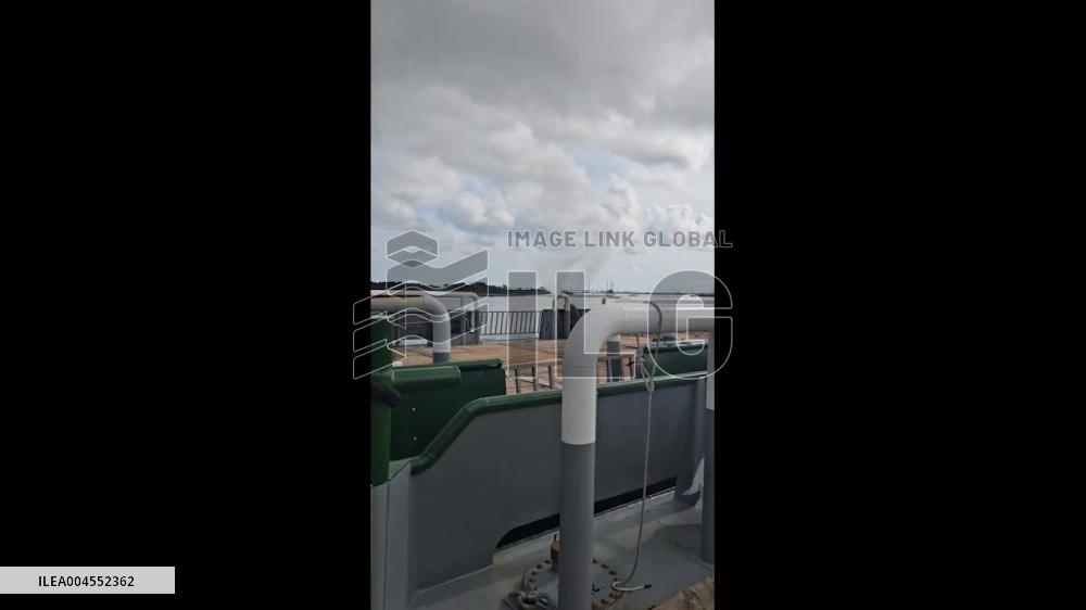 US: Waterspout Spotted in Leeville, Louisiana