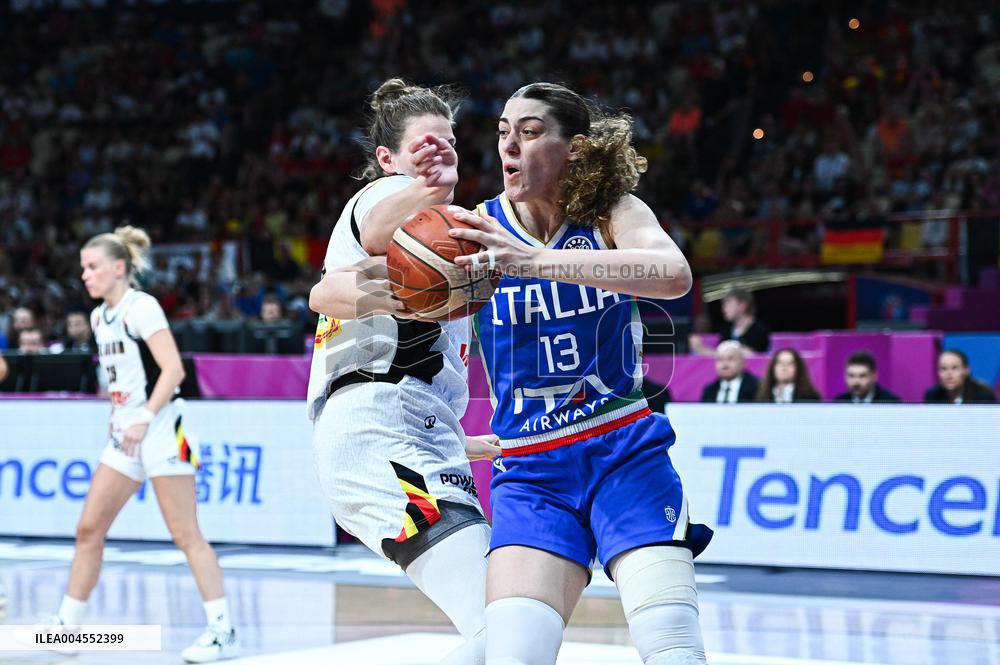 BASKET - Basket Internazionali - FIBA EuroBasket Women - Semifinal - Italy vs Belgium