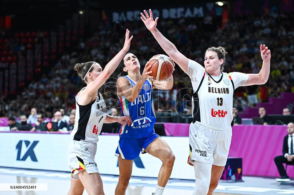 BASKET - Basket Internazionali - FIBA EuroBasket Women - Semifinal - Italy vs Belgium