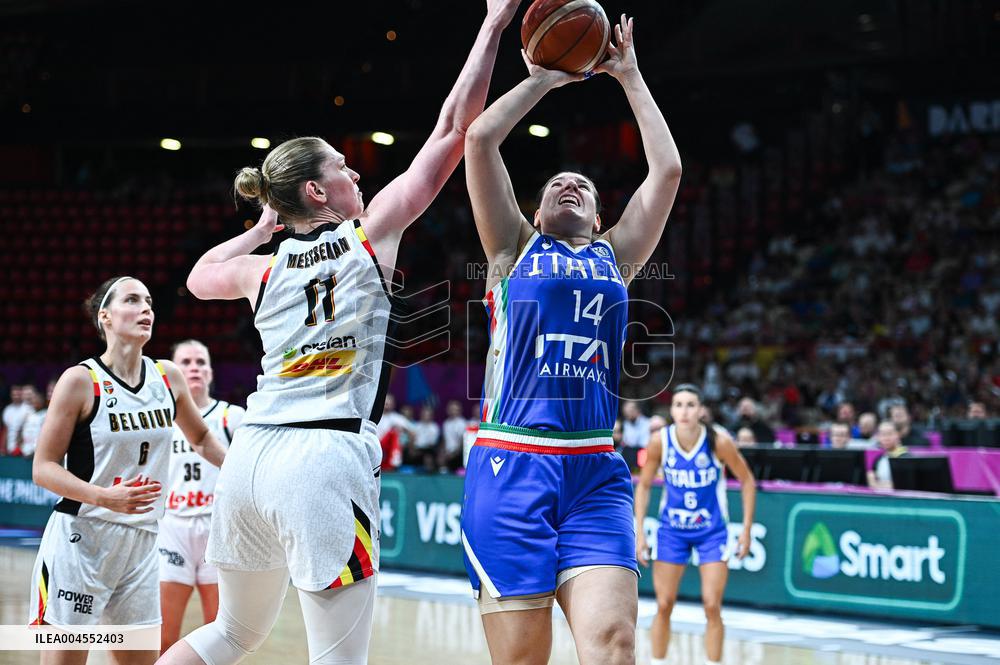 BASKET - Basket Internazionali - FIBA EuroBasket Women - Semifinal - Italy vs Belgium