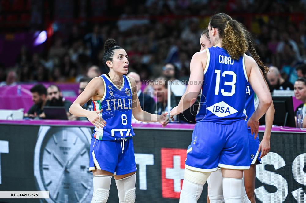 BASKET - Basket Internazionali - FIBA EuroBasket Women - Semifinal - Italy vs Belgium