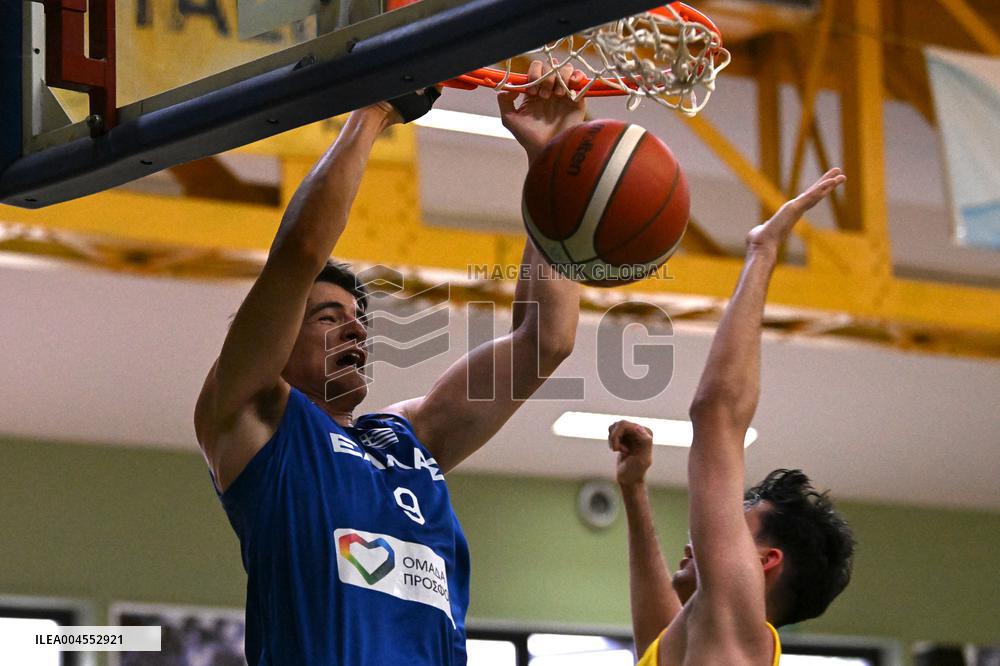 BASKET - Evento - Under 20 - Memorial De Silvestro/Trofeo Meneghin - Romania vs Grecia