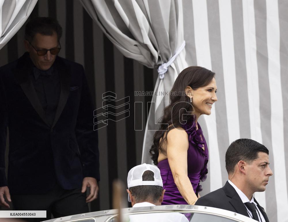 Guests at the Wedding of Jeff Bezos and Lauren Sanchez - Venice