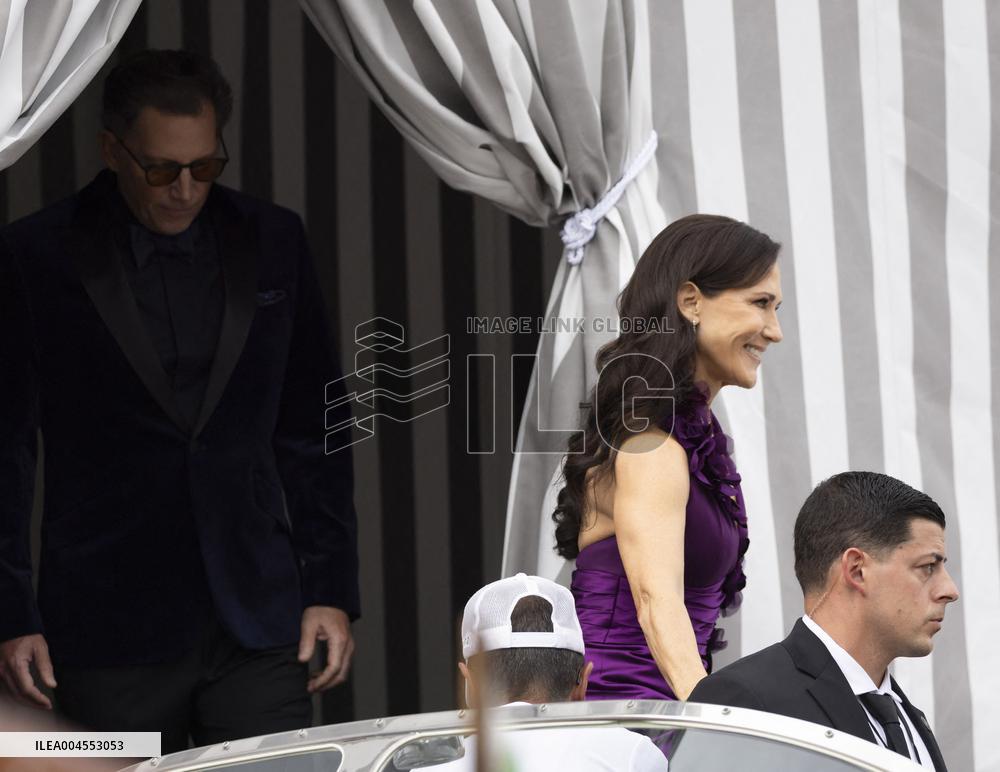 Guests at the Wedding of Jeff Bezos and Lauren Sanchez - Venice