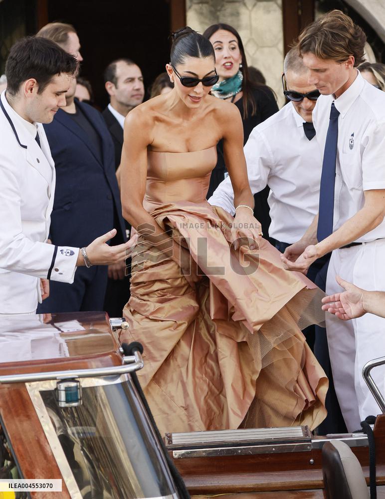 Guests at the Wedding of Jeff Bezos and Lauren Sanchez - Venice