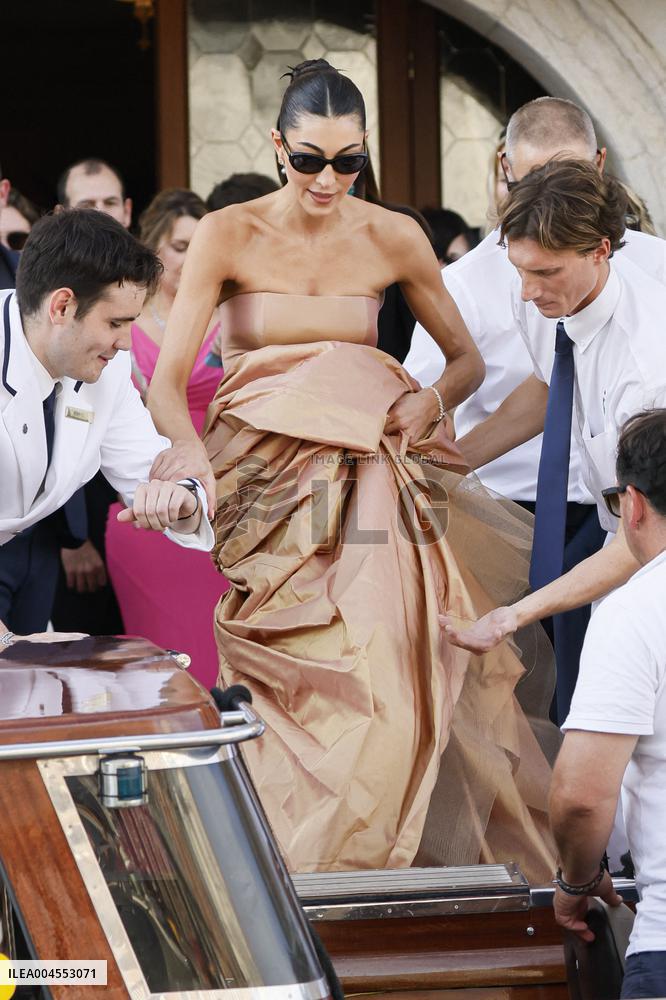 Guests at the Wedding of Jeff Bezos and Lauren Sanchez - Venice