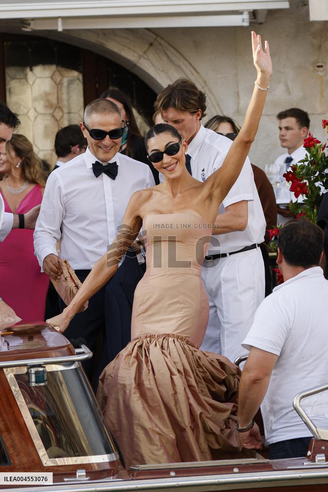 Guests at the Wedding of Jeff Bezos and Lauren Sanchez - Venice