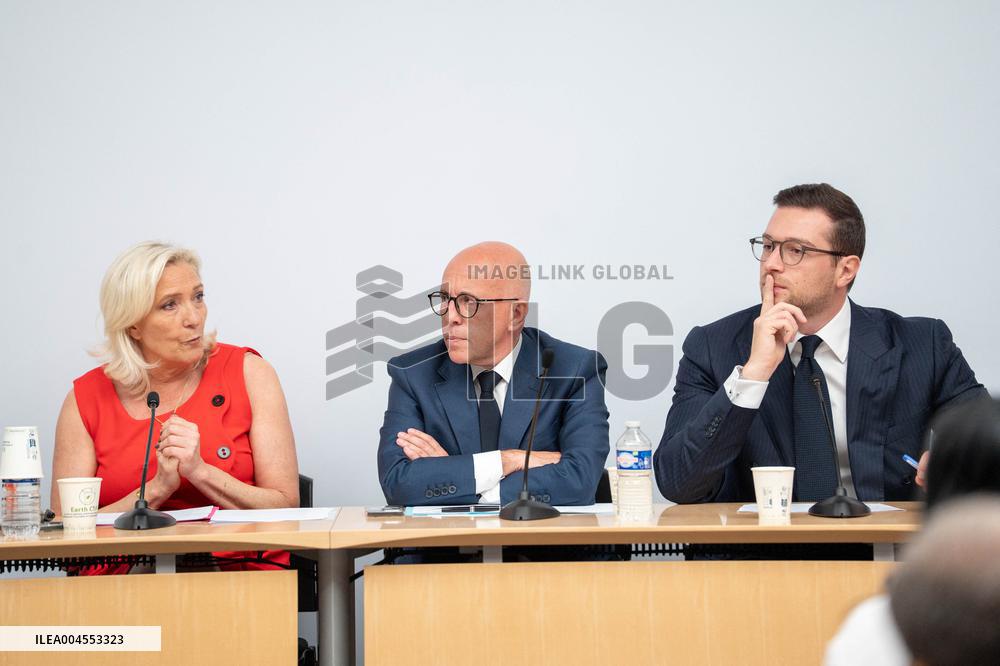 National Unity Convention RN / UDR - Paris AJ