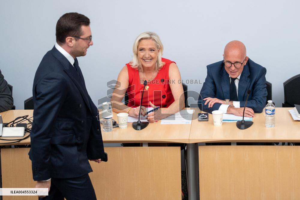 National Unity Convention RN / UDR - Paris AJ