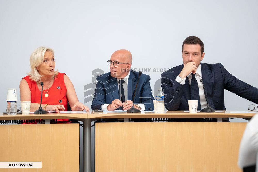 National Unity Convention RN / UDR - Paris AJ