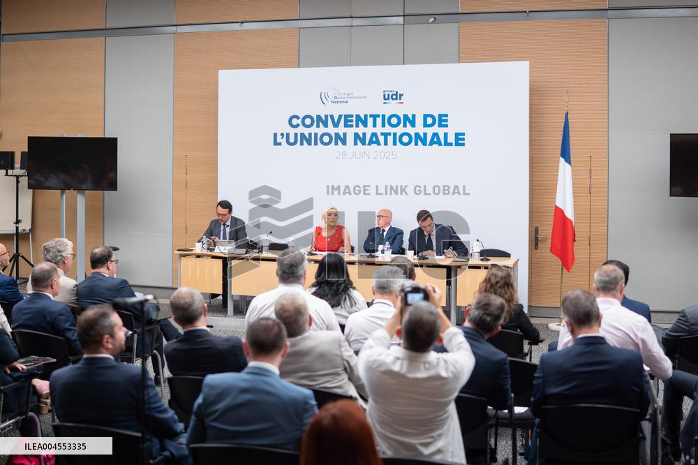National Unity Convention RN / UDR - Paris AJ