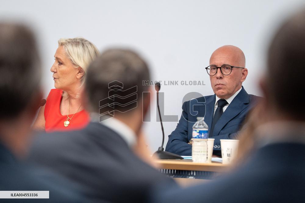 National Unity Convention RN / UDR - Paris AJ