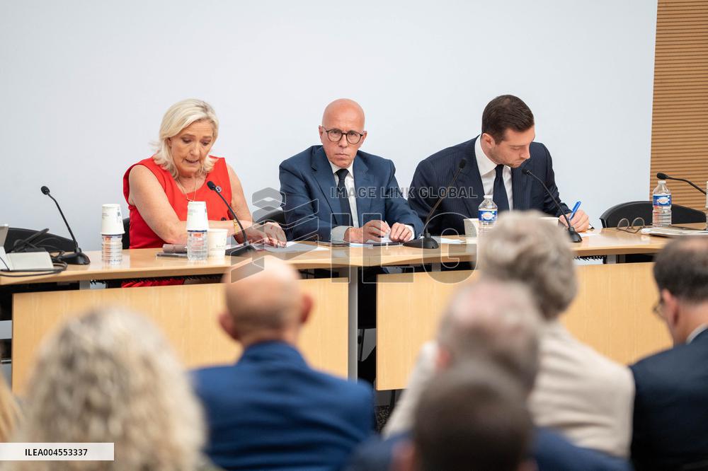 National Unity Convention RN / UDR - Paris AJ