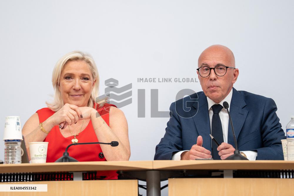 National Unity Convention RN / UDR - Paris AJ