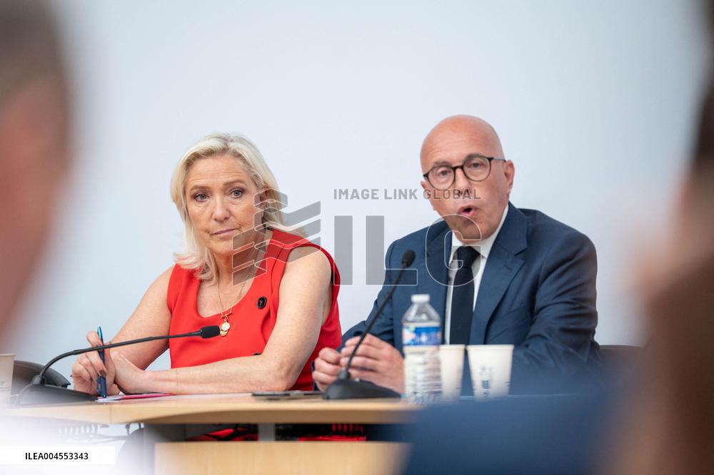 National Unity Convention RN / UDR - Paris AJ