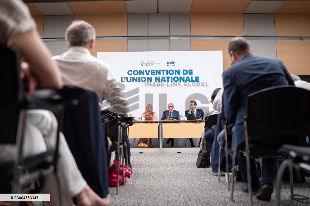 National Unity Convention RN / UDR - Paris AJ