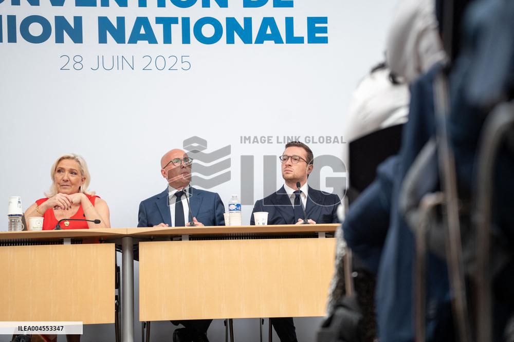 National Unity Convention RN / UDR - Paris AJ