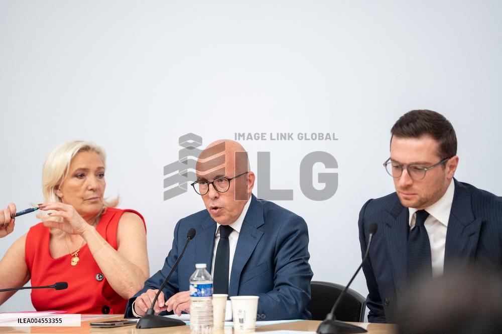 National Unity Convention RN / UDR - Paris AJ