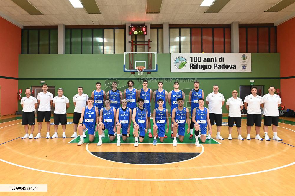 BASKET - Evento - Under 20 - Memorial De Silvestro/Trofeo Meneghin - Romania vs Grecia
