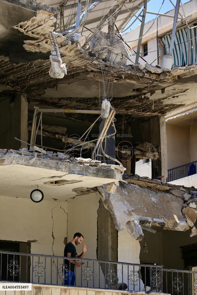 Aftermath Of The Israeli Airstrikes In Nabatieh - Lebanon