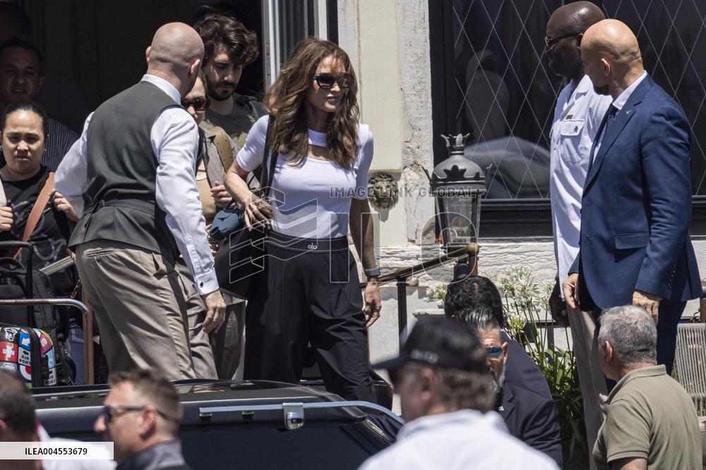 Ivanka Trump and Rania of Jordan at Bezos Wedding Day after - Venice