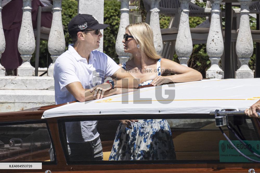 Ivanka Trump and Rania of Jordan at Bezos Wedding Day after - Venice