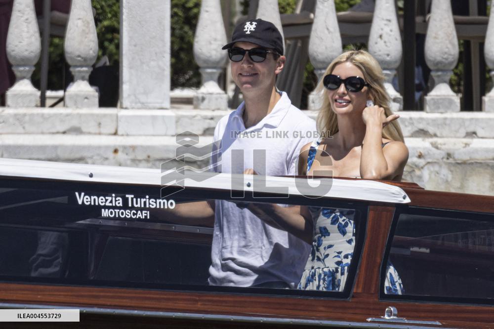 Ivanka Trump and Rania of Jordan at Bezos Wedding Day after - Venice