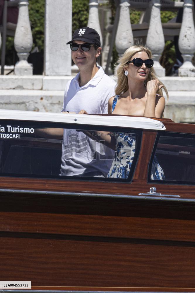 Ivanka Trump and Rania of Jordan at Bezos Wedding Day after - Venice