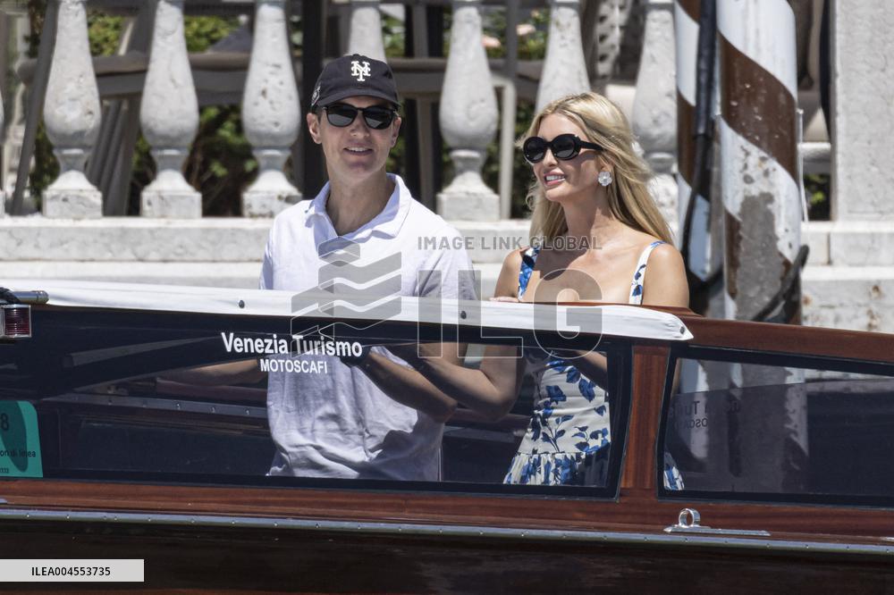 Ivanka Trump and Rania of Jordan at Bezos Wedding Day after - Venice