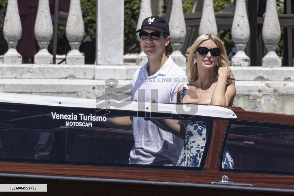 Ivanka Trump and Rania of Jordan at Bezos Wedding Day after - Venice