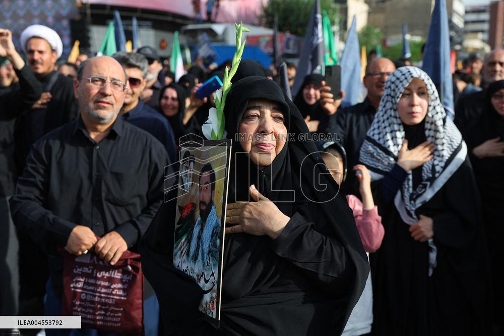 Funeral Of Commanders And Scientists Killed By Israeli Strikes - Tehran