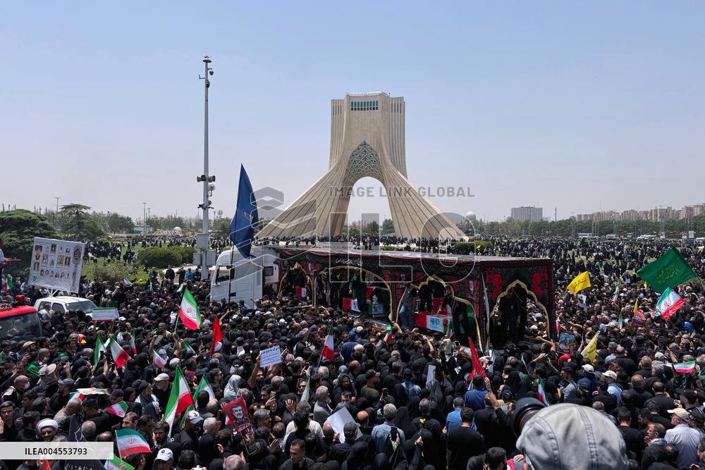 Funeral Of Commanders And Scientists Killed By Israeli Strikes - Tehran