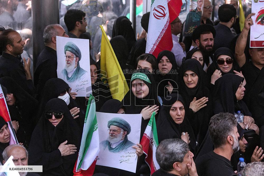 Funeral Of Commanders And Scientists Killed By Israeli Strikes - Tehran