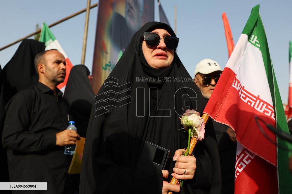Funeral Of Commanders And Scientists Killed By Israeli Strikes - Tehran