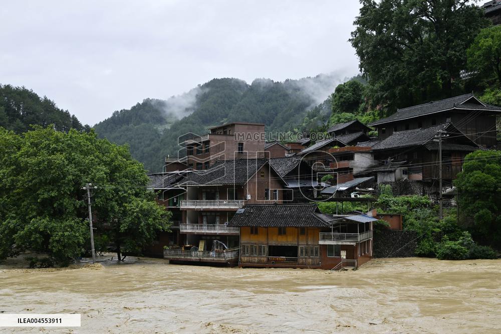 Flood in Qiandongnan