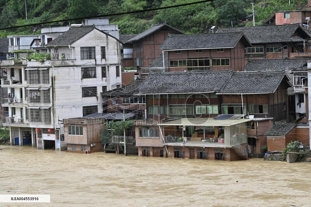 Flood in Qiandongnan