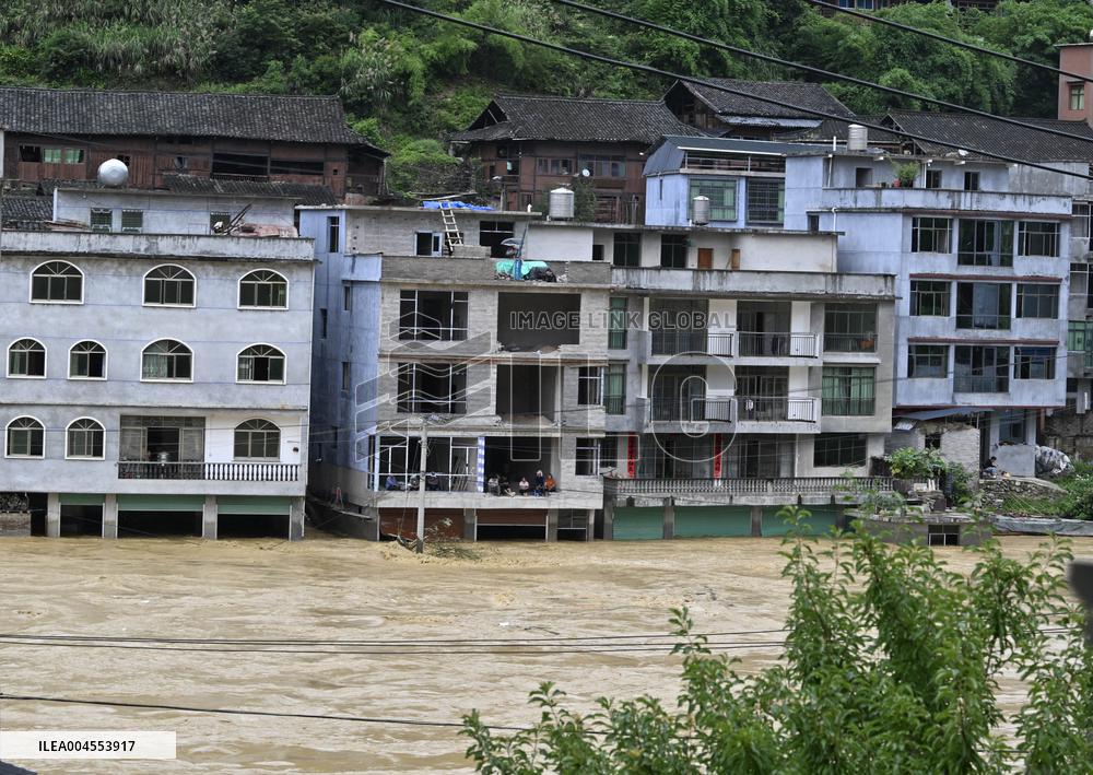 Flood in Qiandongnan