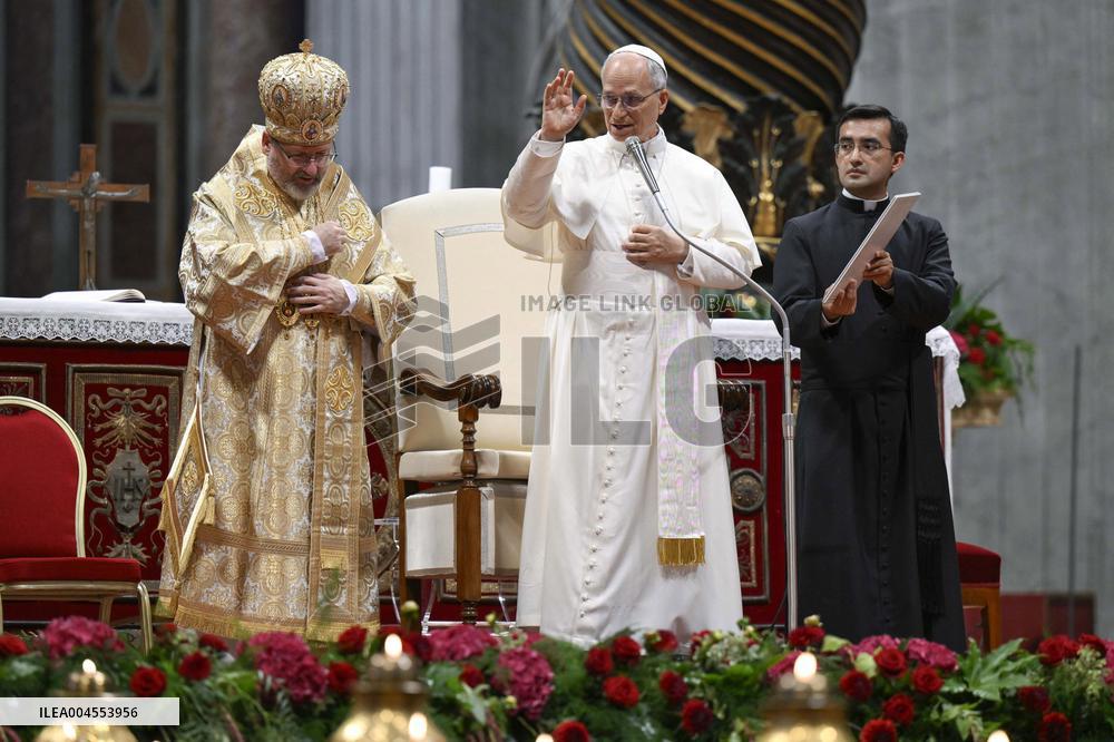 Pope Leo XIV Meets Ukrainian Greek Catholics - Vatican