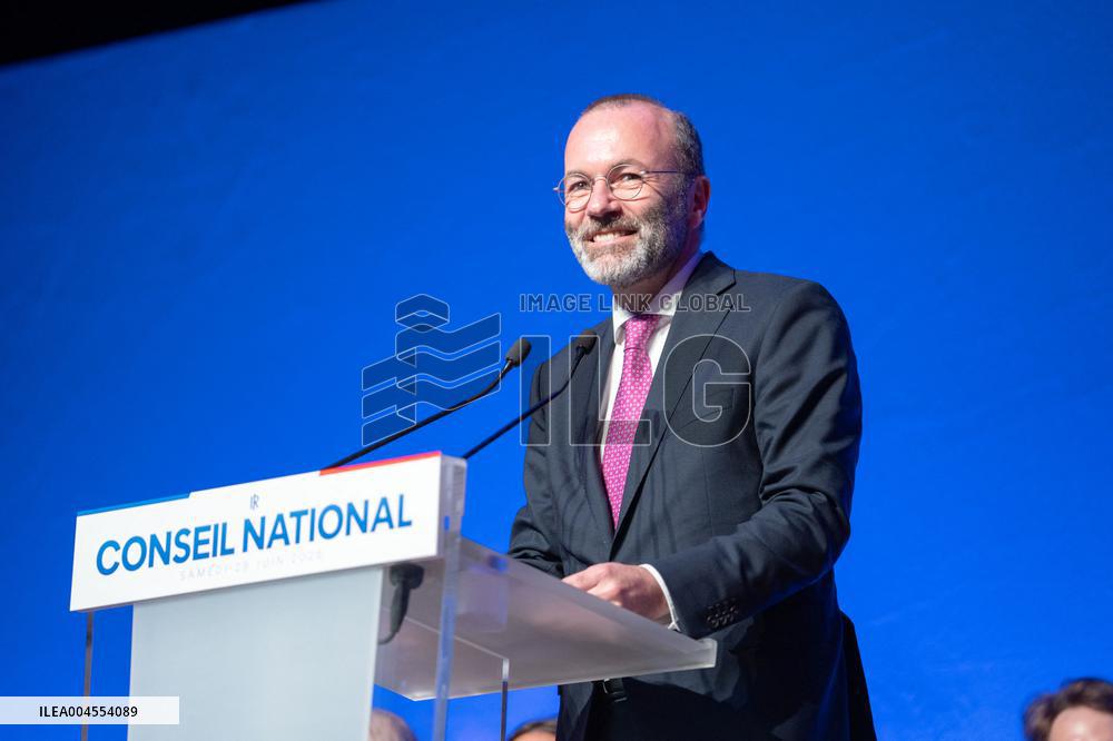 National Council of Republicans (LR) - Paris AJ