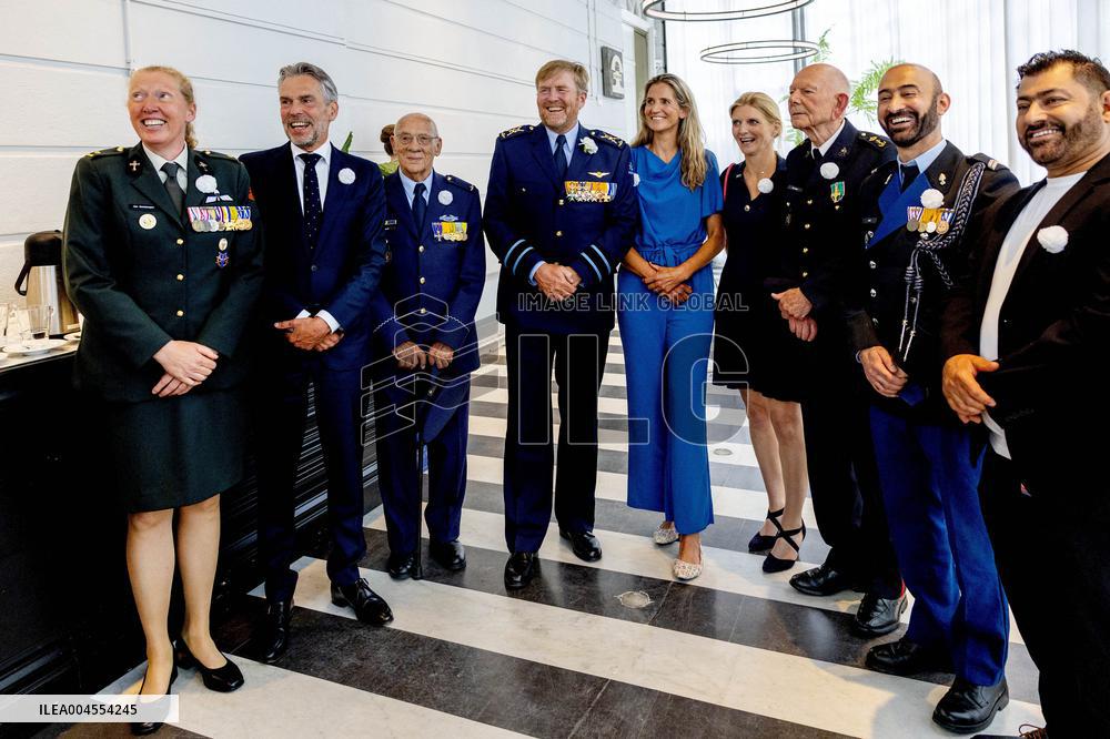King Willem Alexander At The Veterans Day - The Hague
