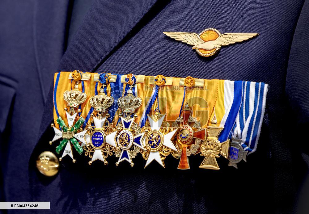 King Willem Alexander At The Veterans Day - The Hague