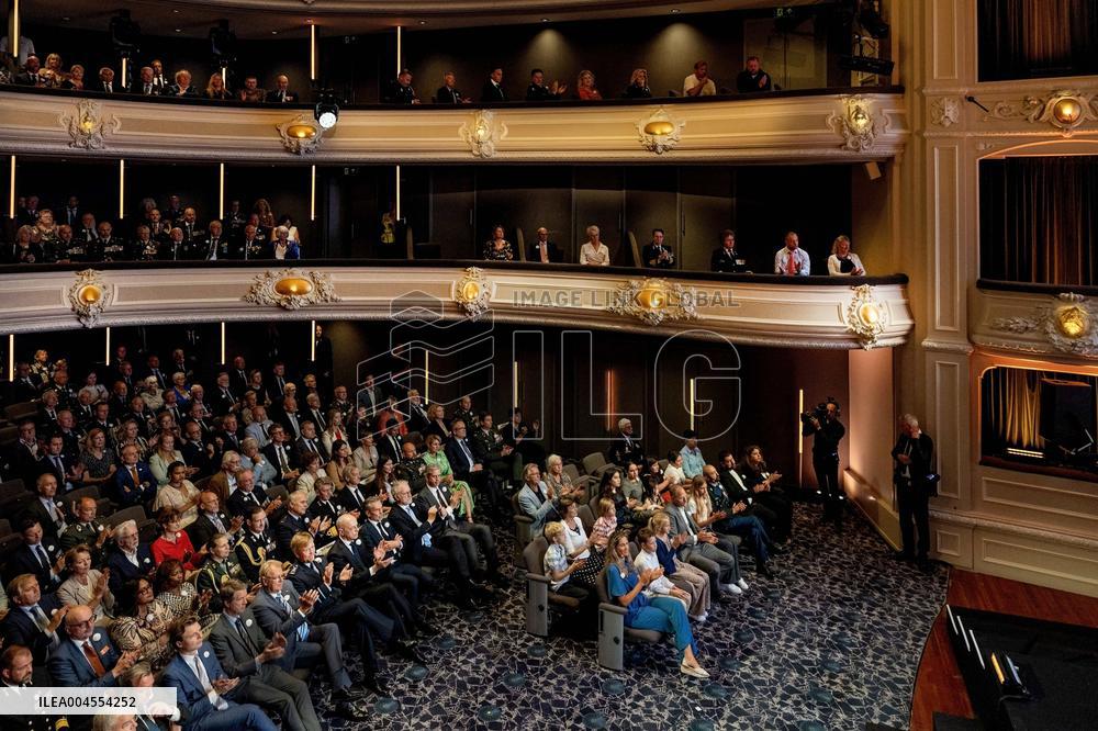 King Willem Alexander At The Veterans Day - The Hague