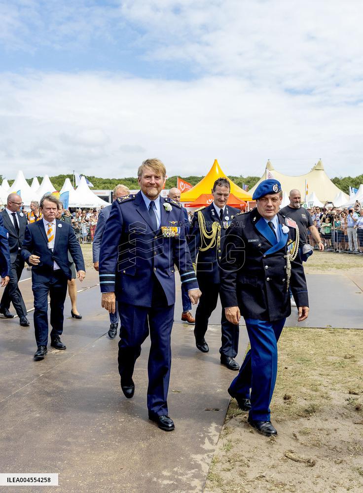 King Willem Alexander At The Veterans Day - The Hague