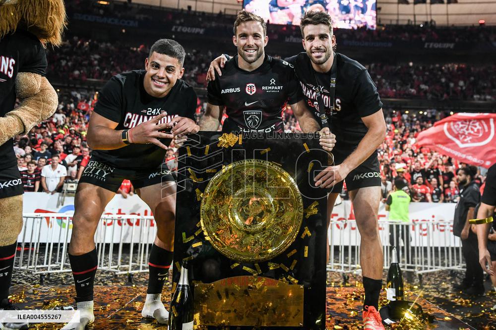Top 14 final - Stade Toulousain vs UBB Bordeaux - celebration - FA
