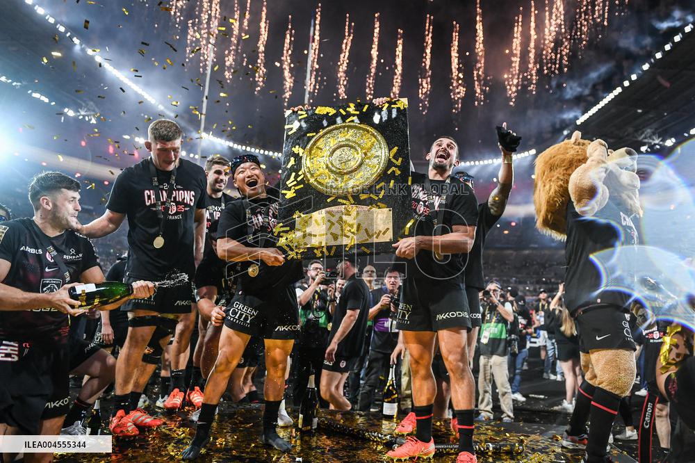 Top 14 final - Stade Toulousain vs UBB Bordeaux - celebration - FA