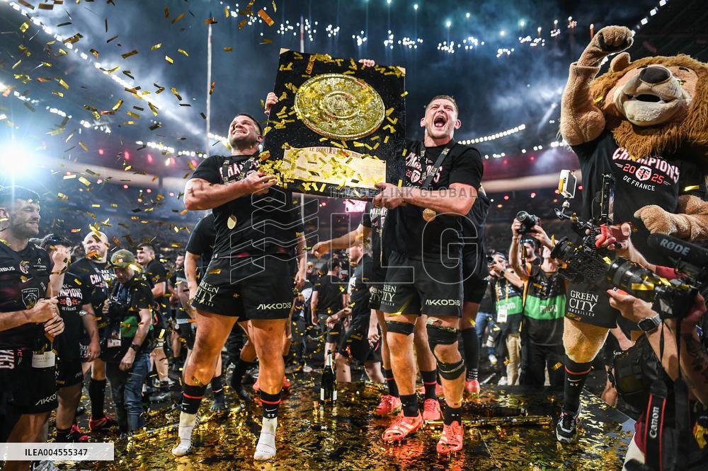Top 14 final - Stade Toulousain vs UBB Bordeaux - celebration - FA