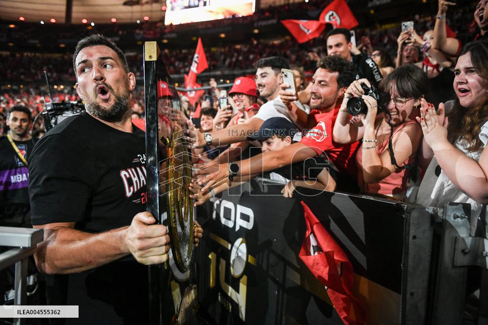 Top 14 final - Stade Toulousain vs UBB Bordeaux - celebration - FA